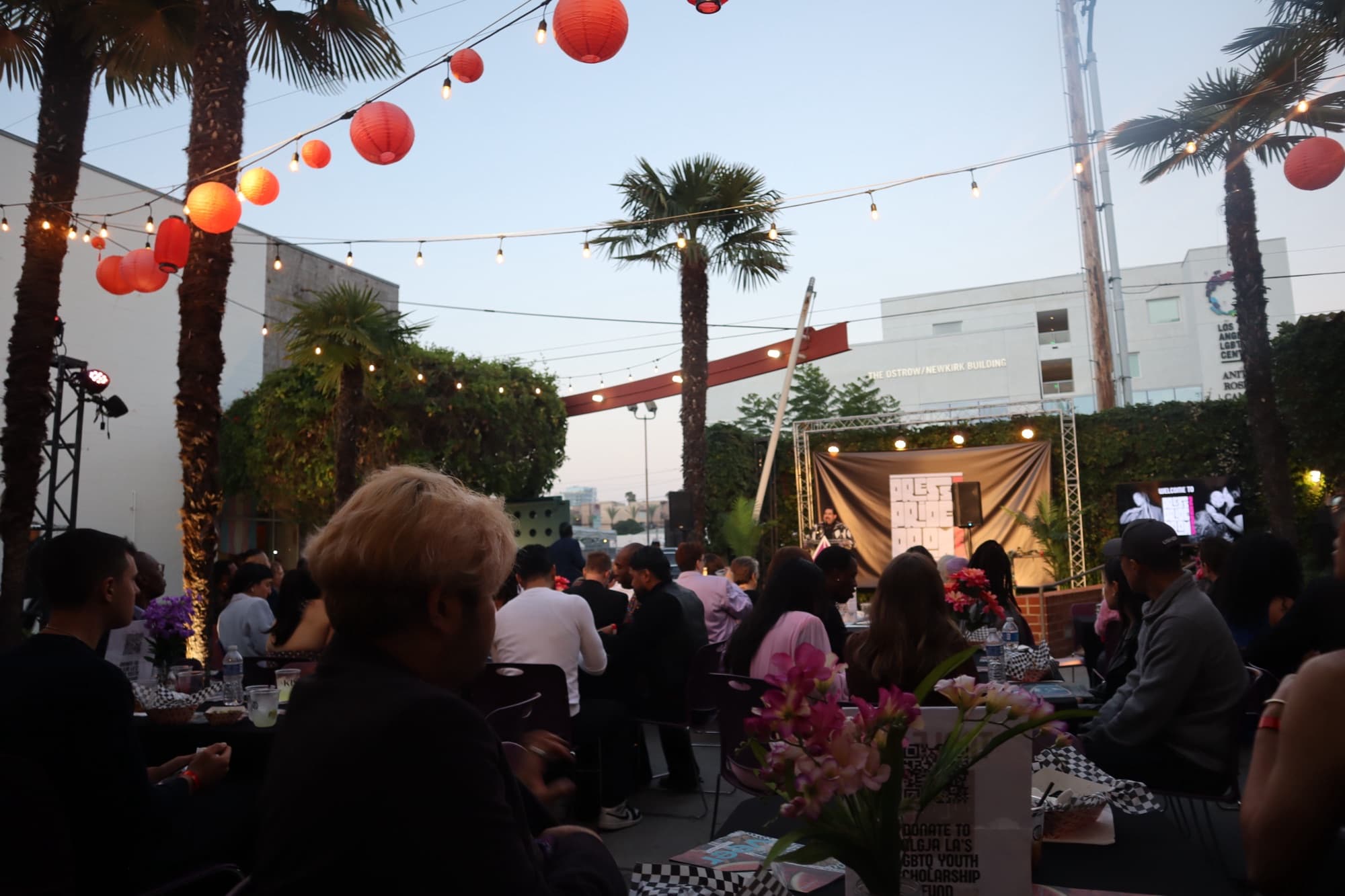 Press Pride Prom on the patio