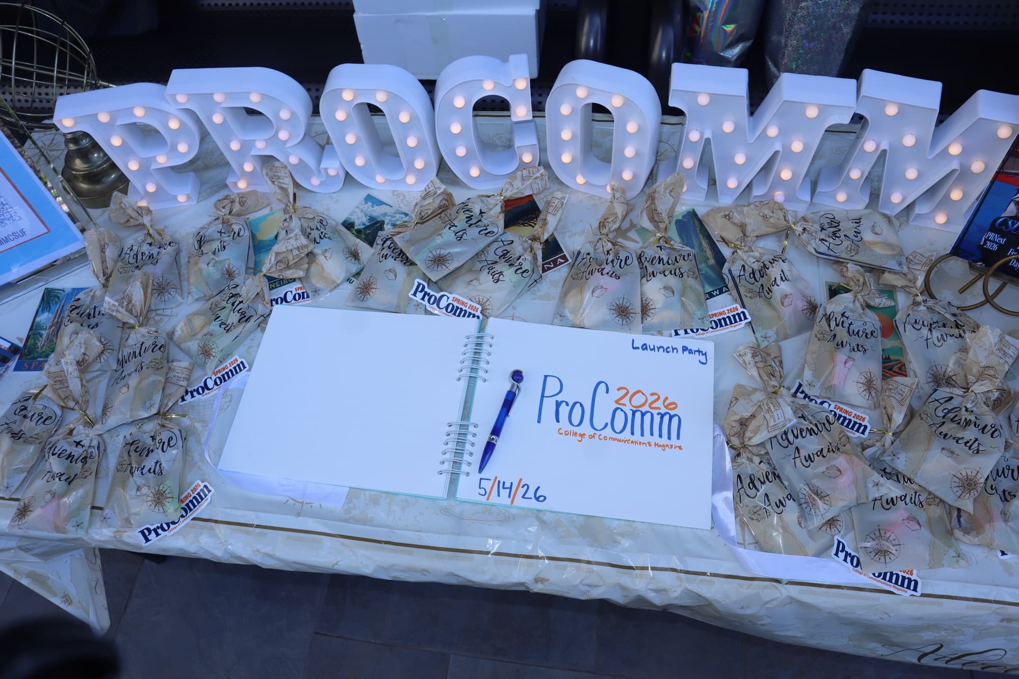 The ProComm launch at College Park Patio