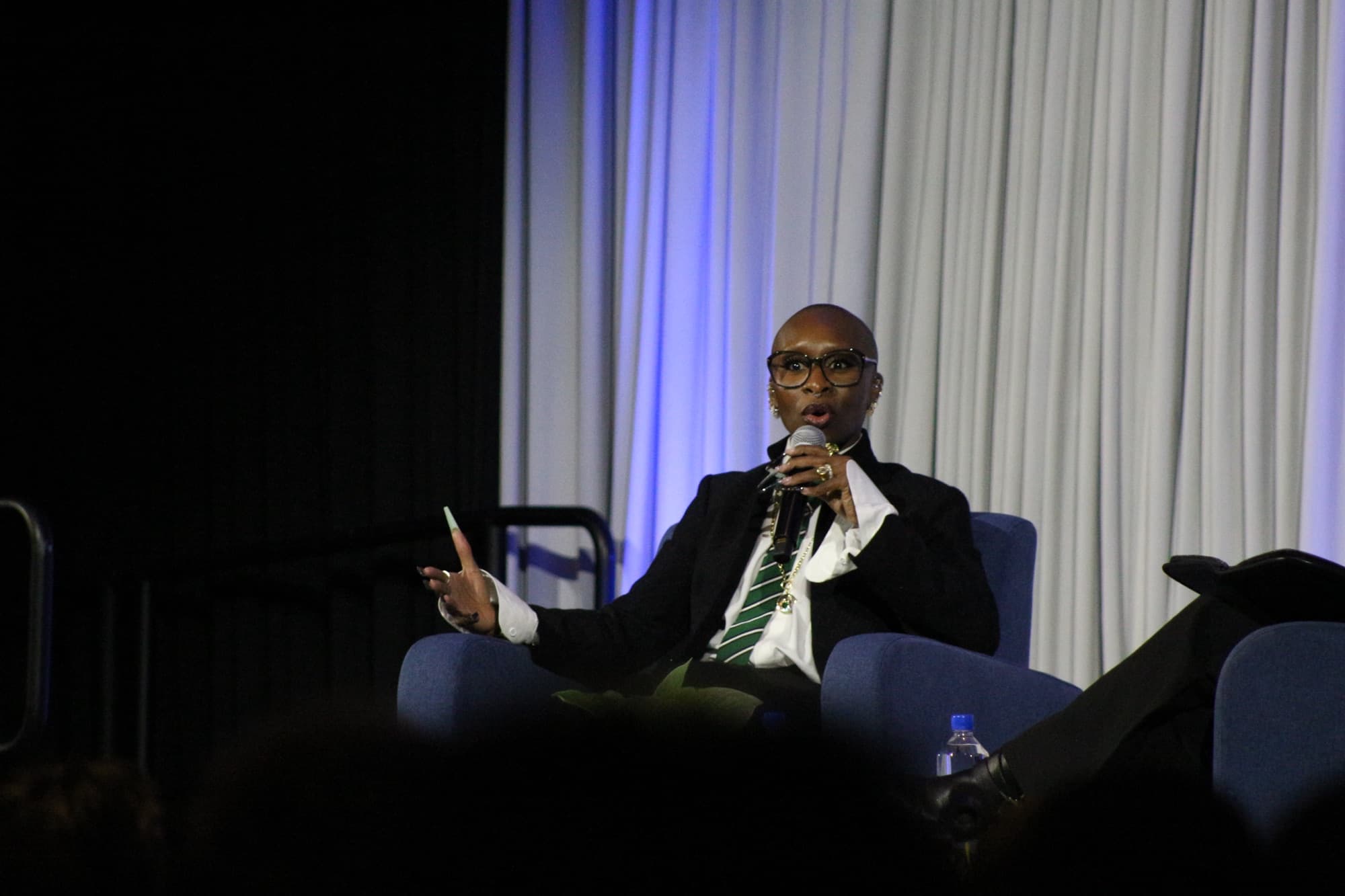 Cynthia Erivo in conversation, frame 5