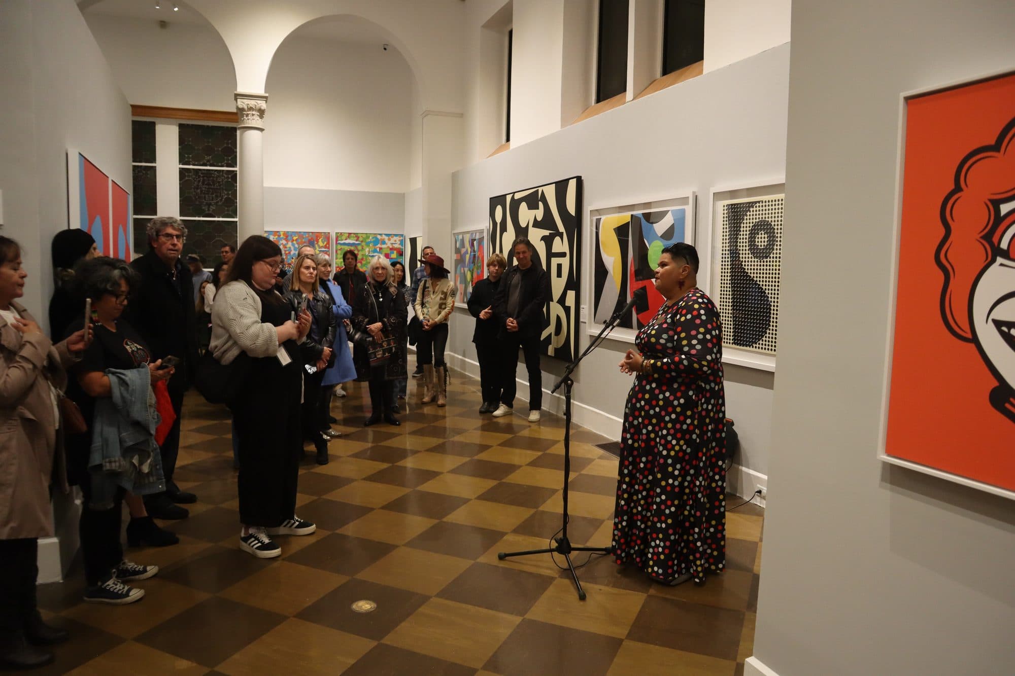 Reopening night at the Fullerton Museum Center, frame 41