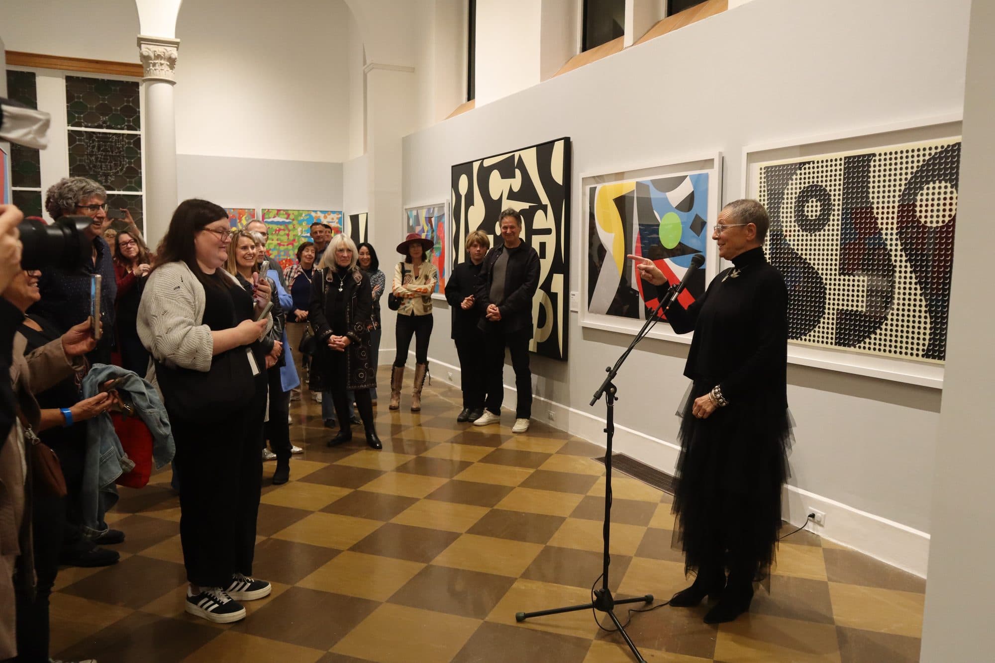 Reopening night at the Fullerton Museum Center, frame 44