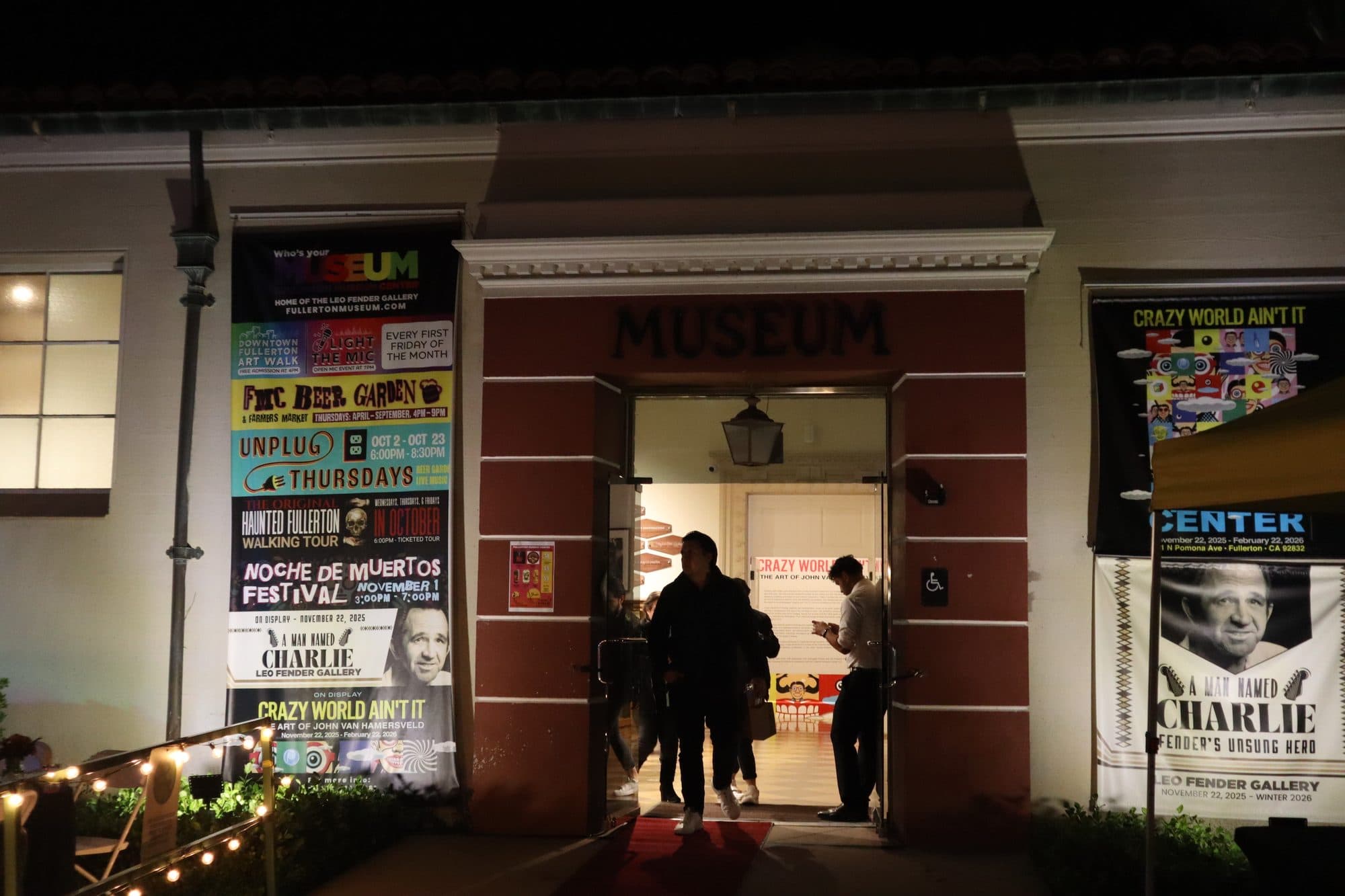 Reopening night at the Fullerton Museum Center, frame 54