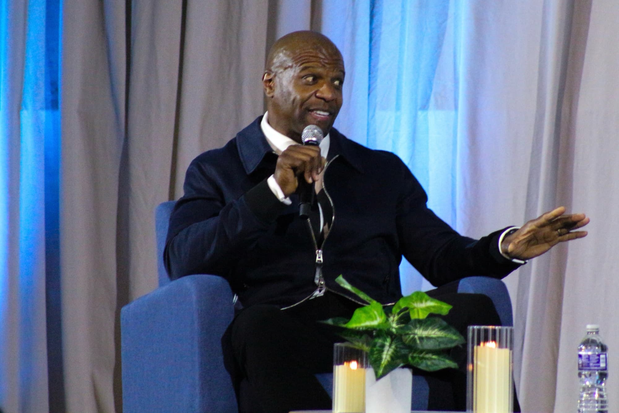 Terry Crews in conversation, frame 7