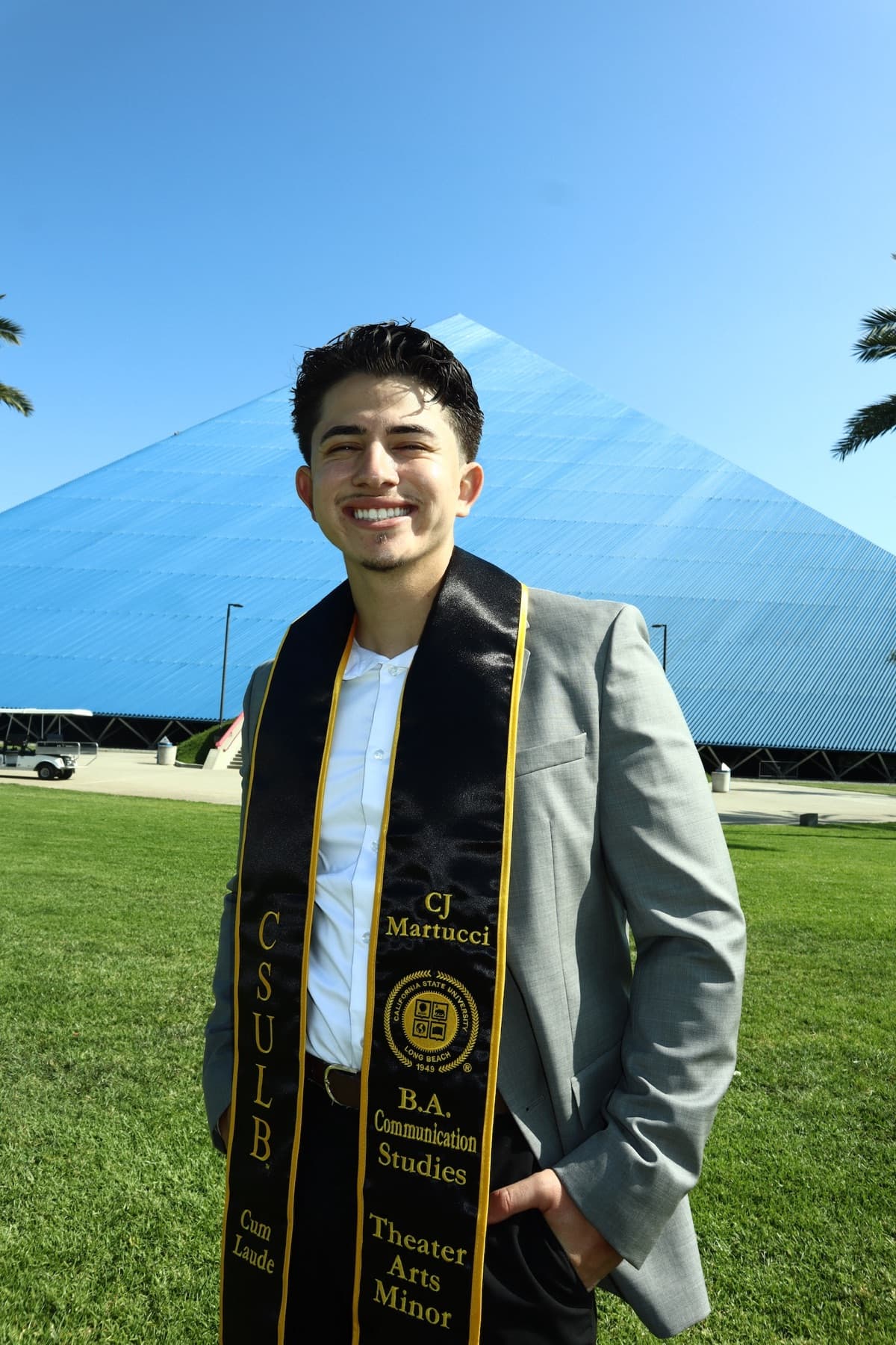 Graduation session, Cal State Long Beach, frame 2