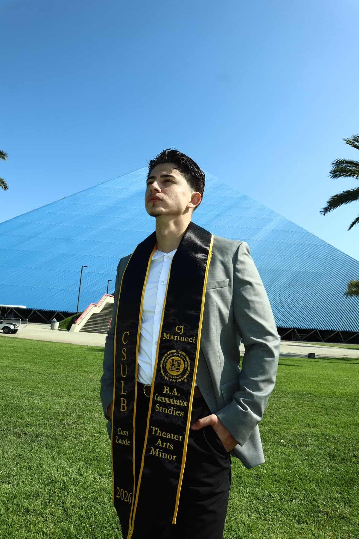 Graduation session, Cal State Long Beach, frame 3