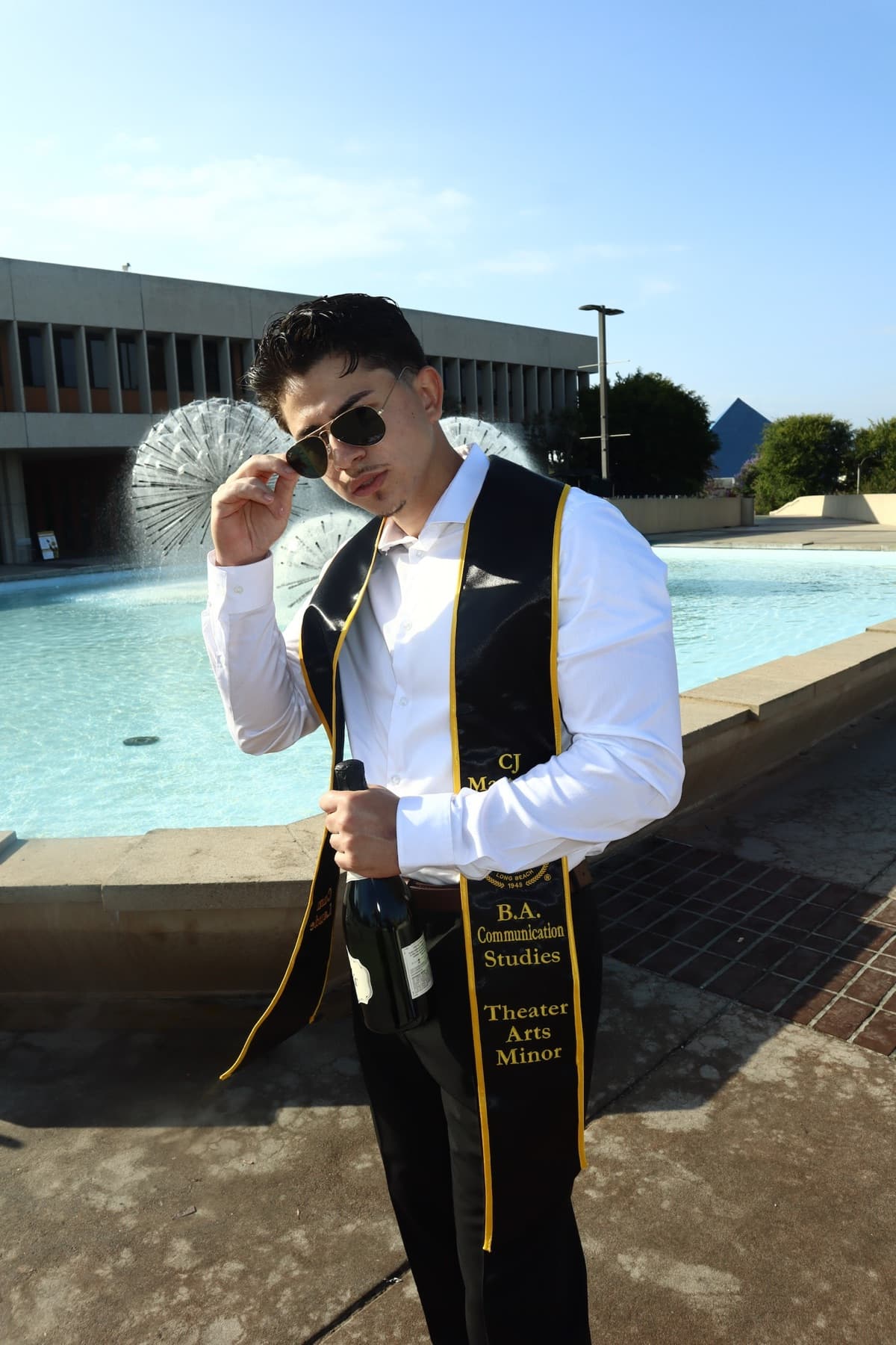 Graduation session, Cal State Long Beach, frame 6