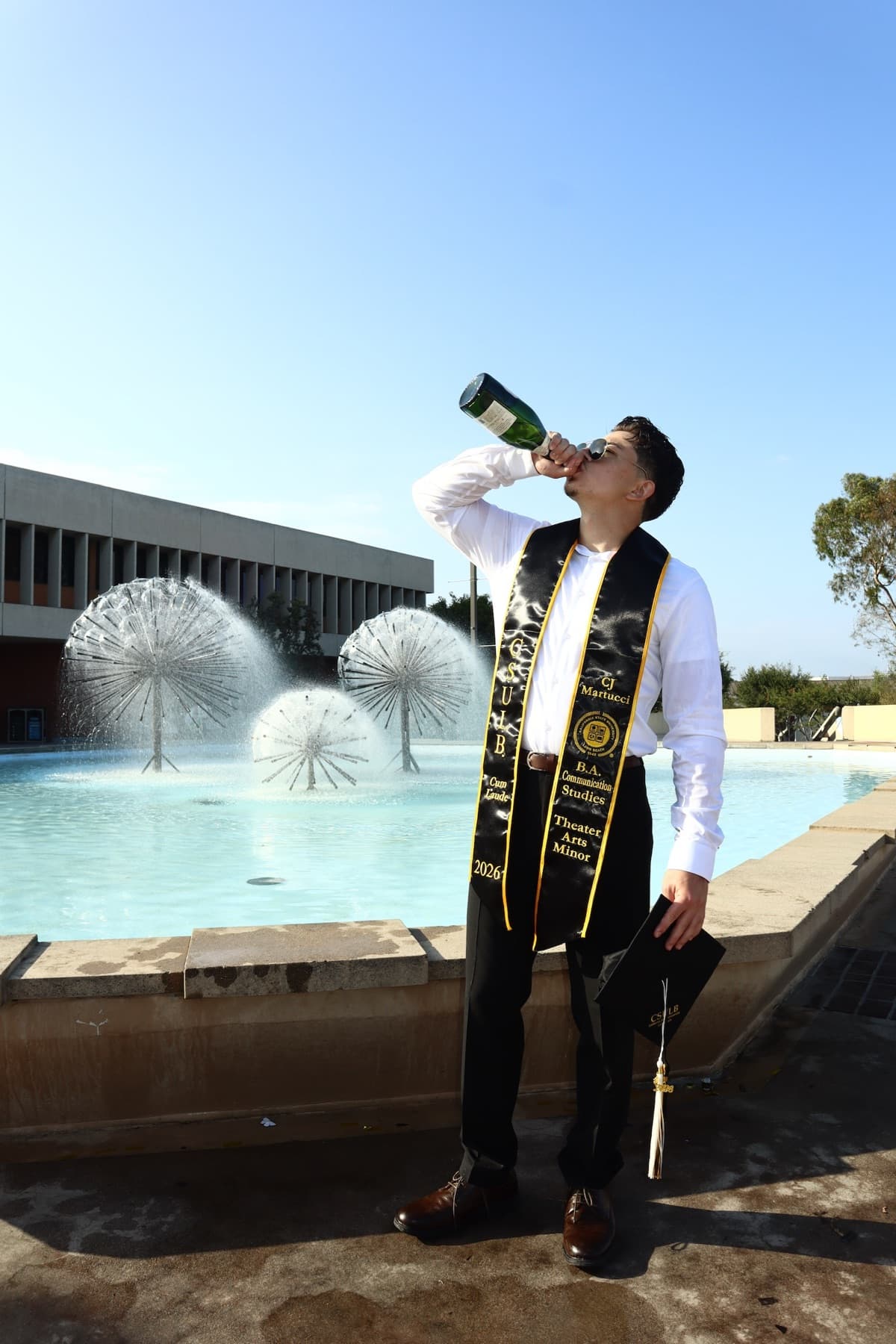 Graduation session, Cal State Long Beach, frame 8