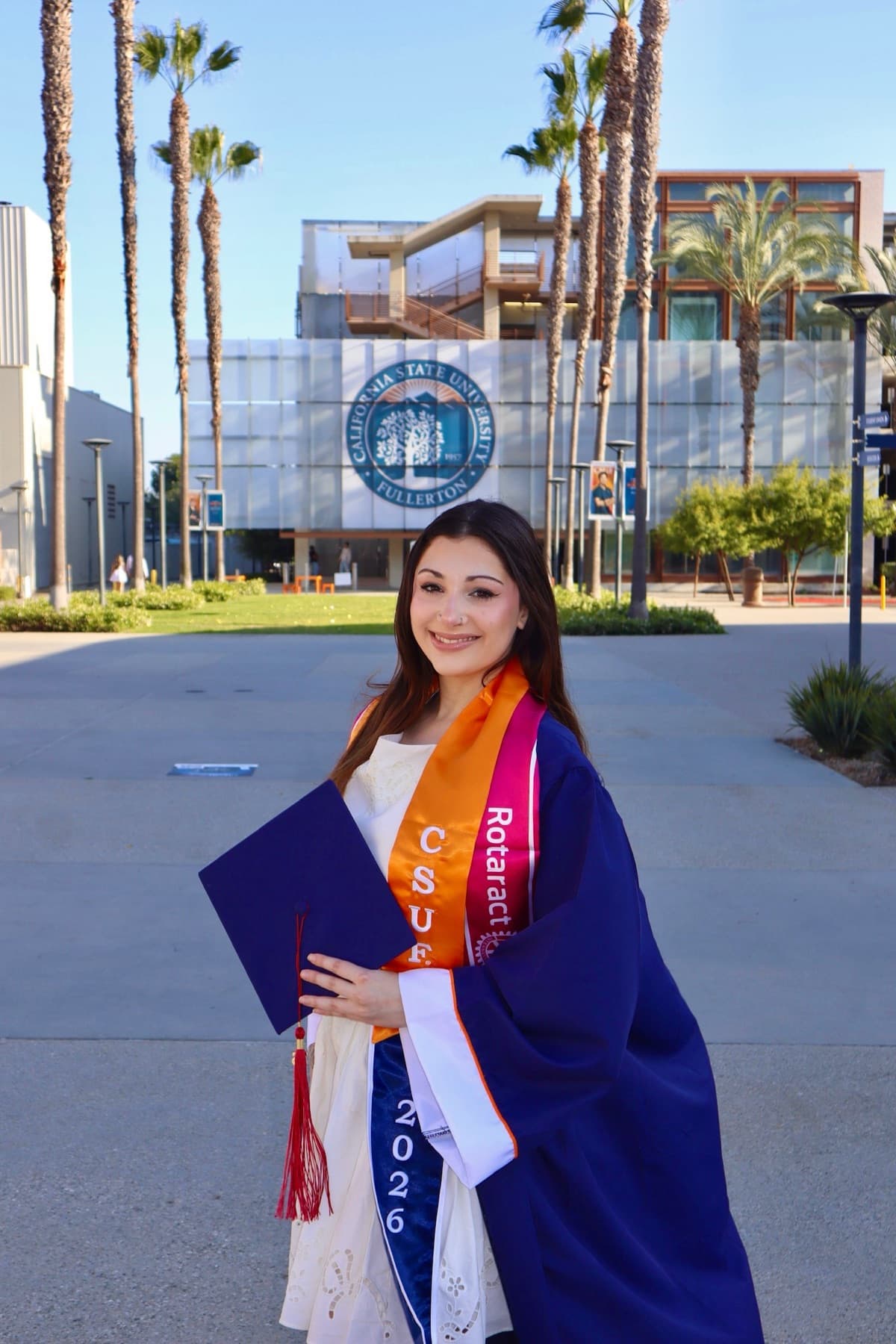 Graduation session, Cal State Fullerton, frame 4