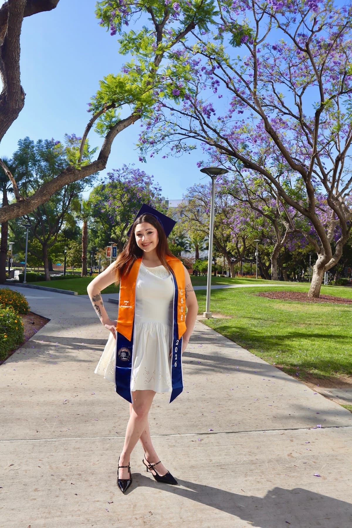 Graduation session, Cal State Fullerton, frame 11