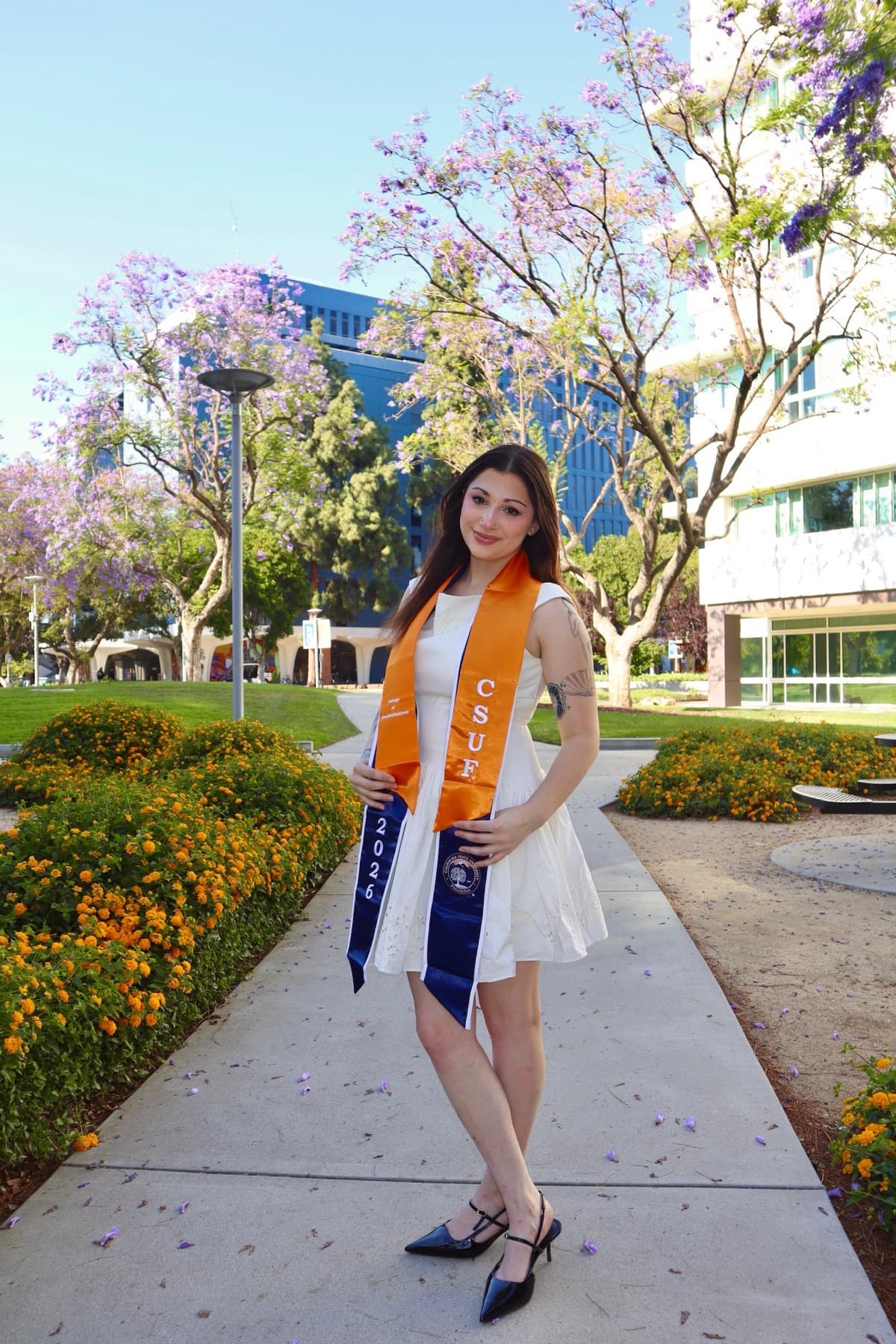 Graduation session, Cal State Fullerton, frame 12