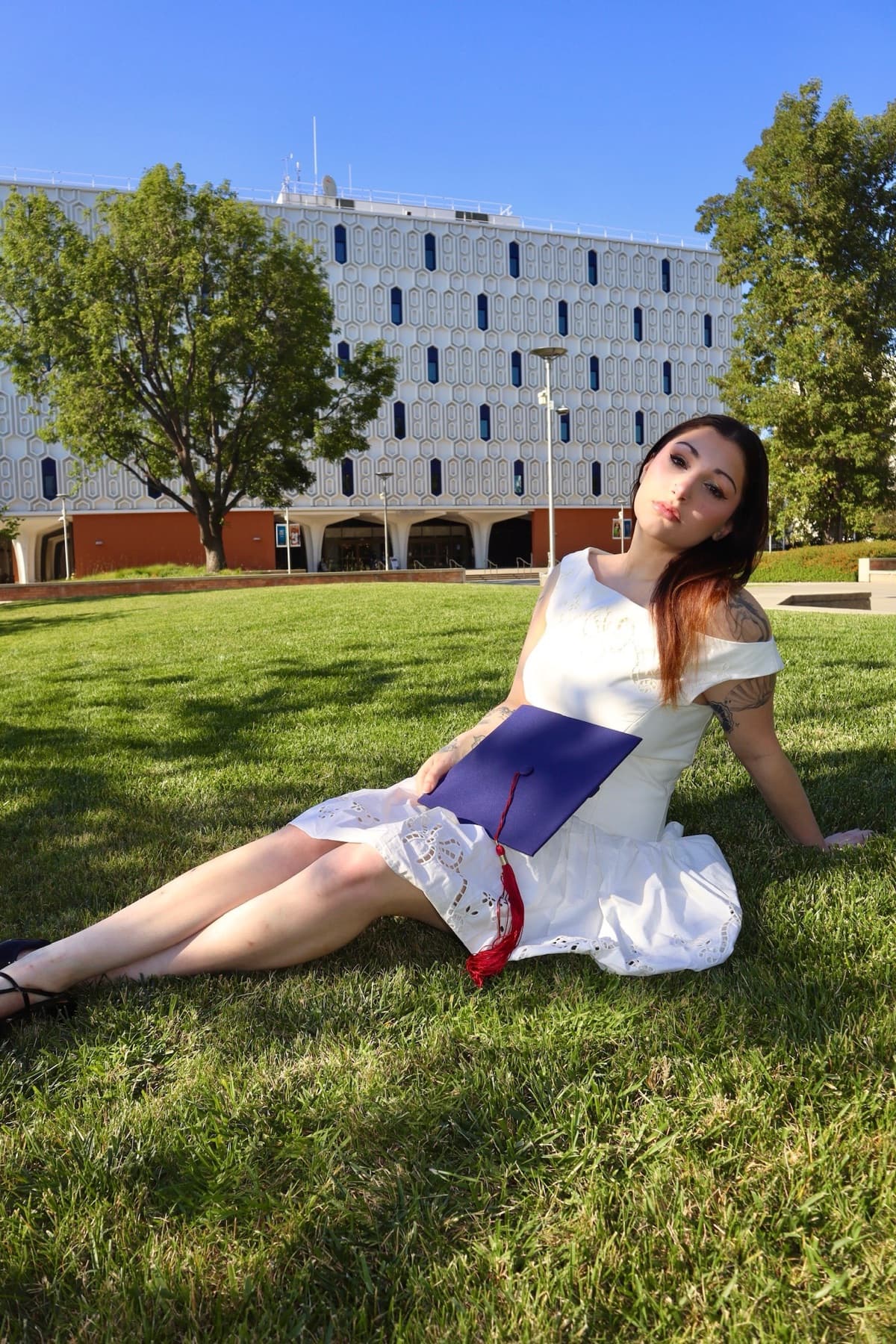 Graduation session, Cal State Fullerton, frame 13
