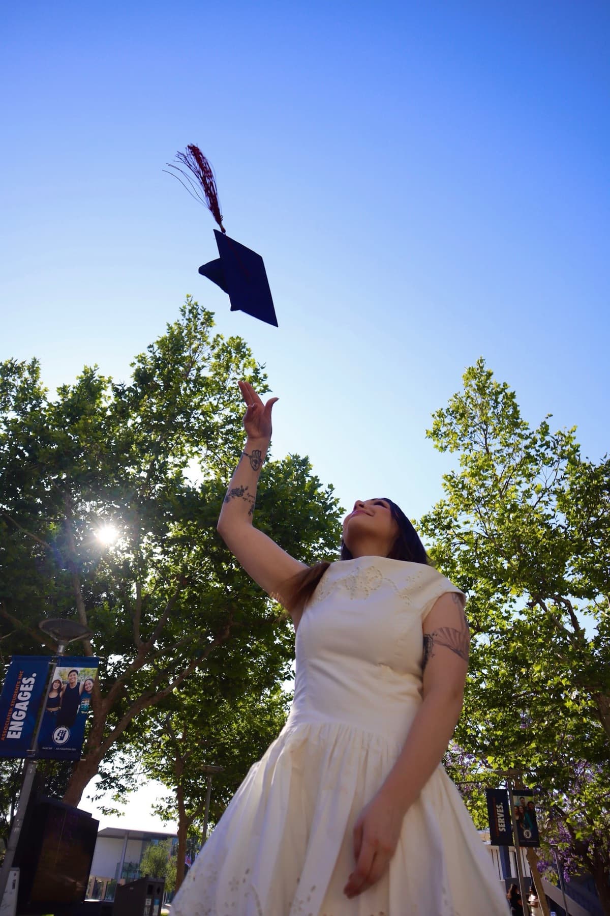 Graduation session, Cal State Fullerton, frame 14