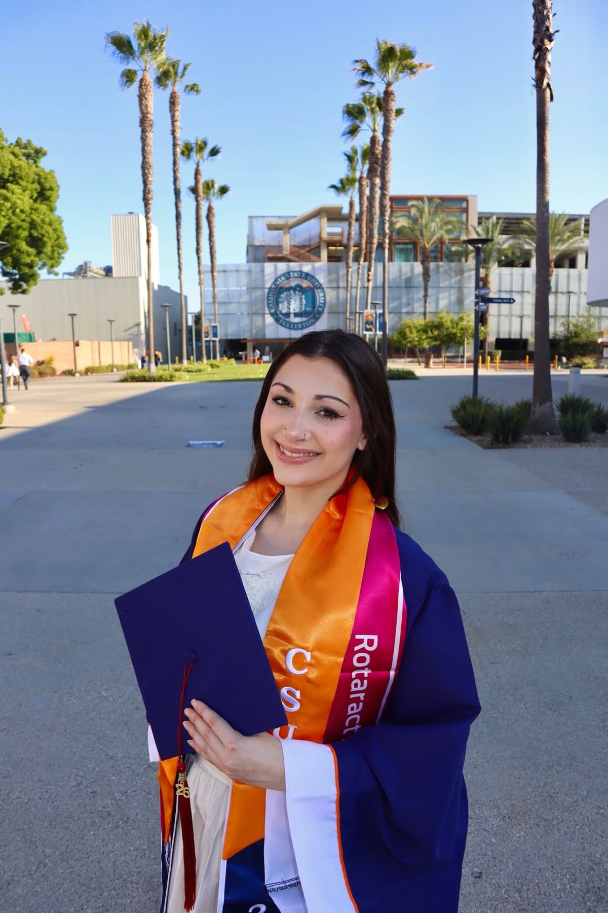 Graduation session, Cal State Fullerton, frame 16