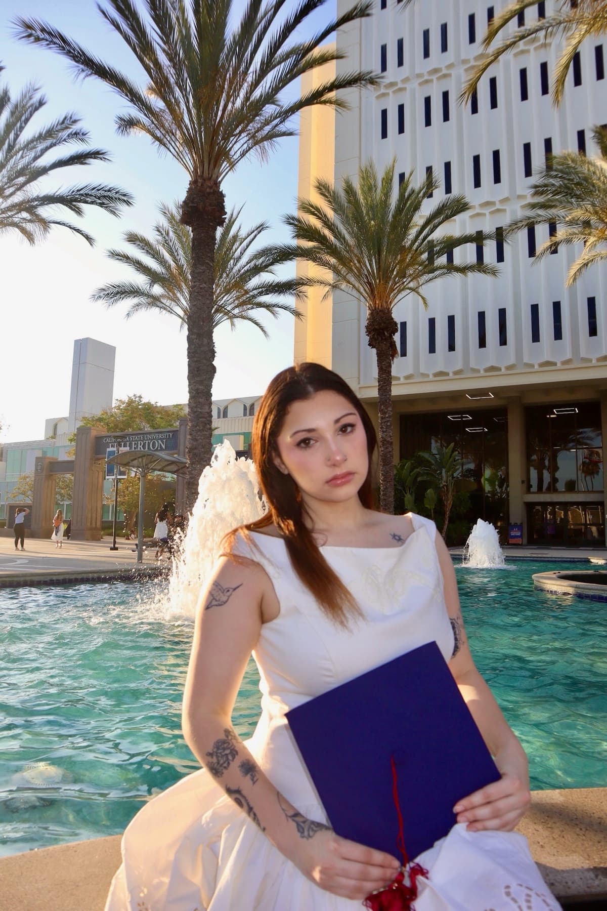 Graduation session, Cal State Fullerton, frame 17