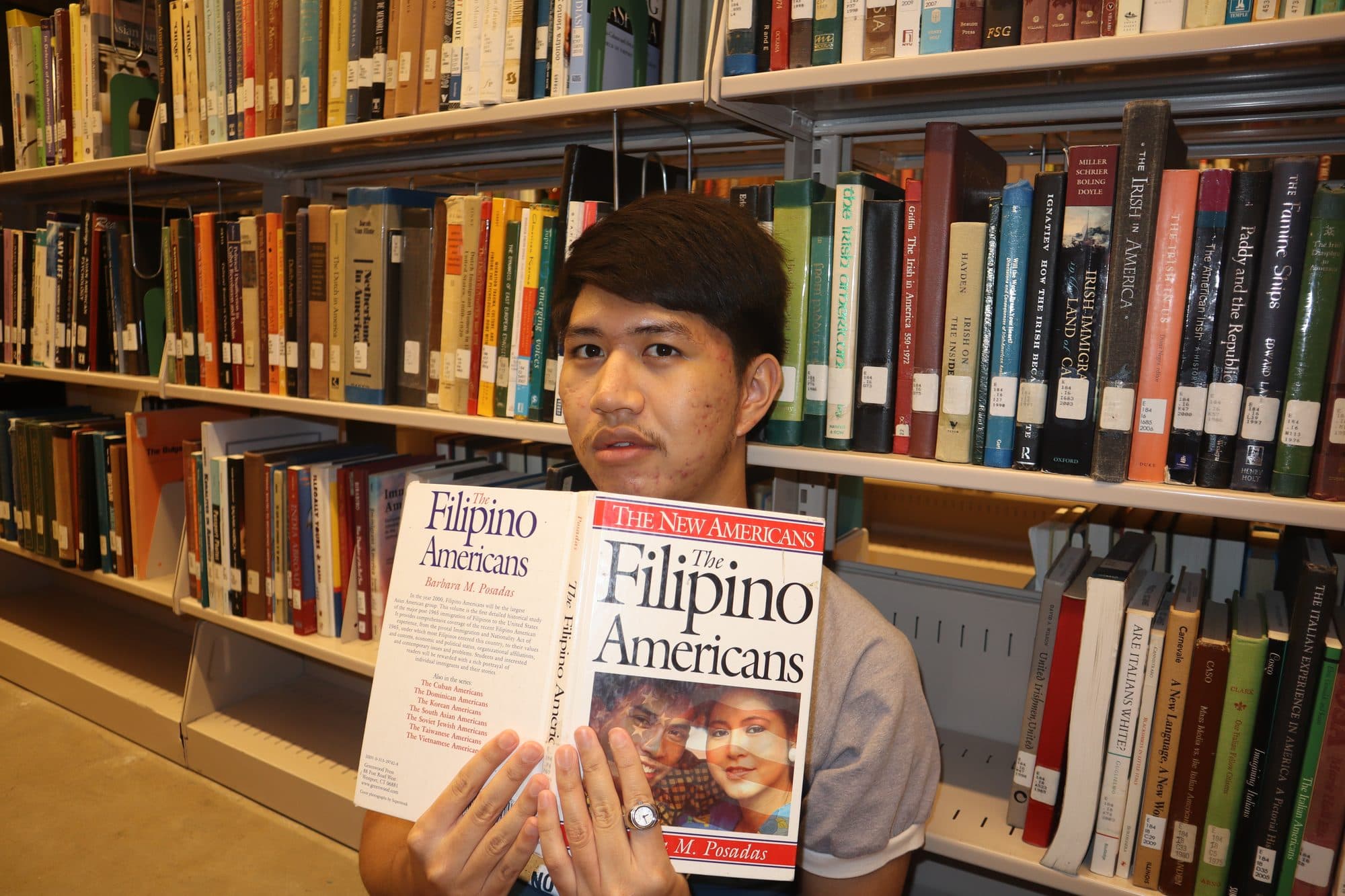 Raniel in the library, for Tusk, frame 10