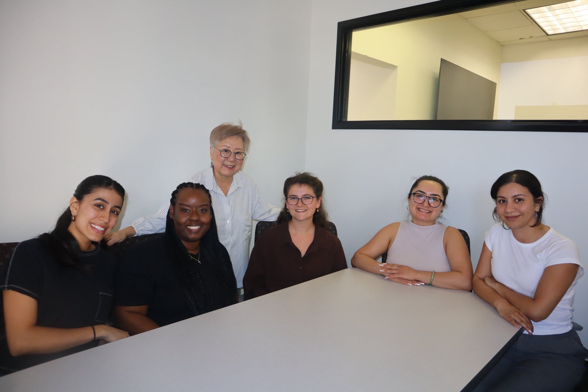 Communication Sciences and Disorders graduate students at Cal State Fullerton.