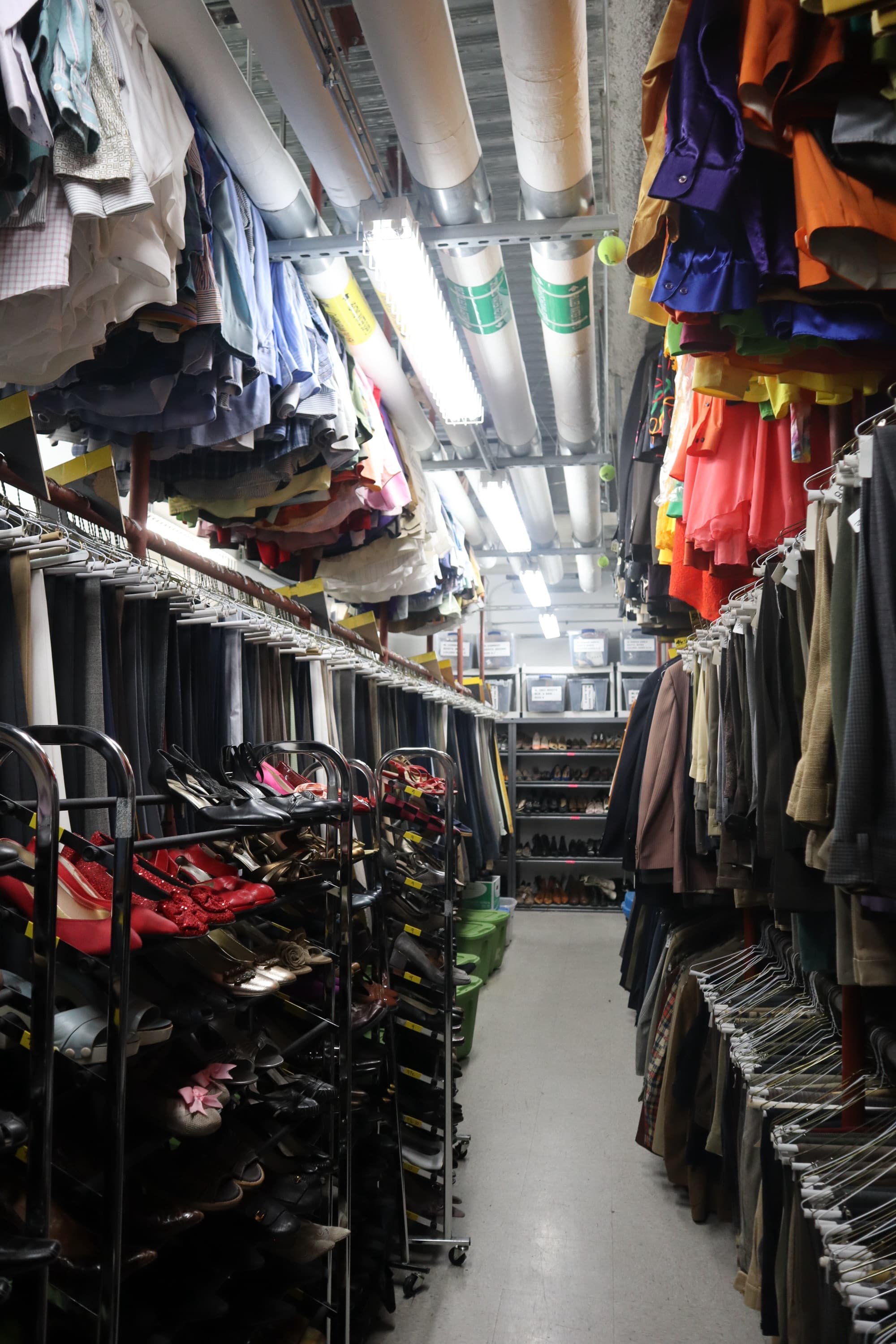 The CSUF theater costume shop, frame 4