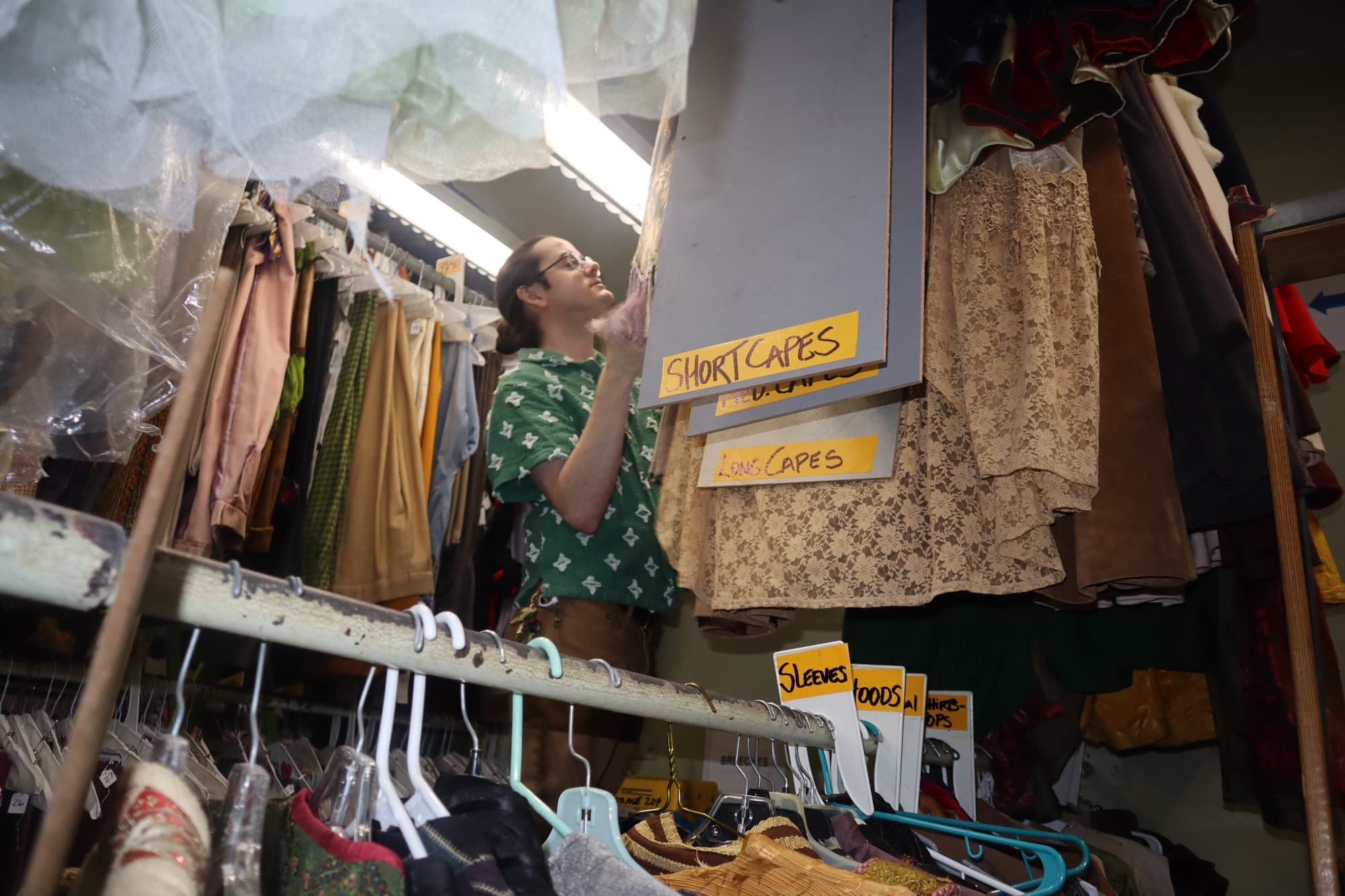 The CSUF theater costume shop, frame 14