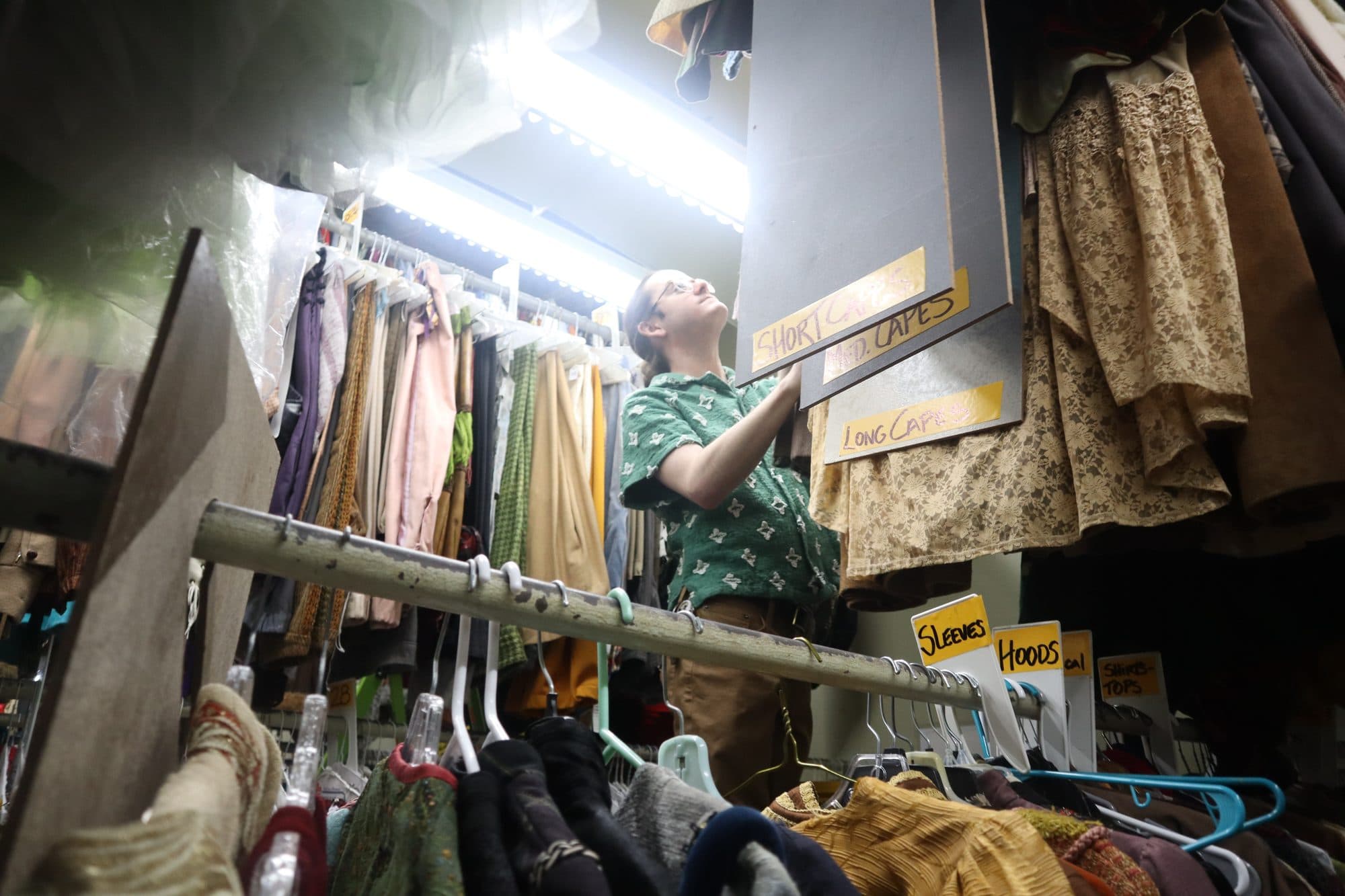The CSUF theater costume shop, frame 38