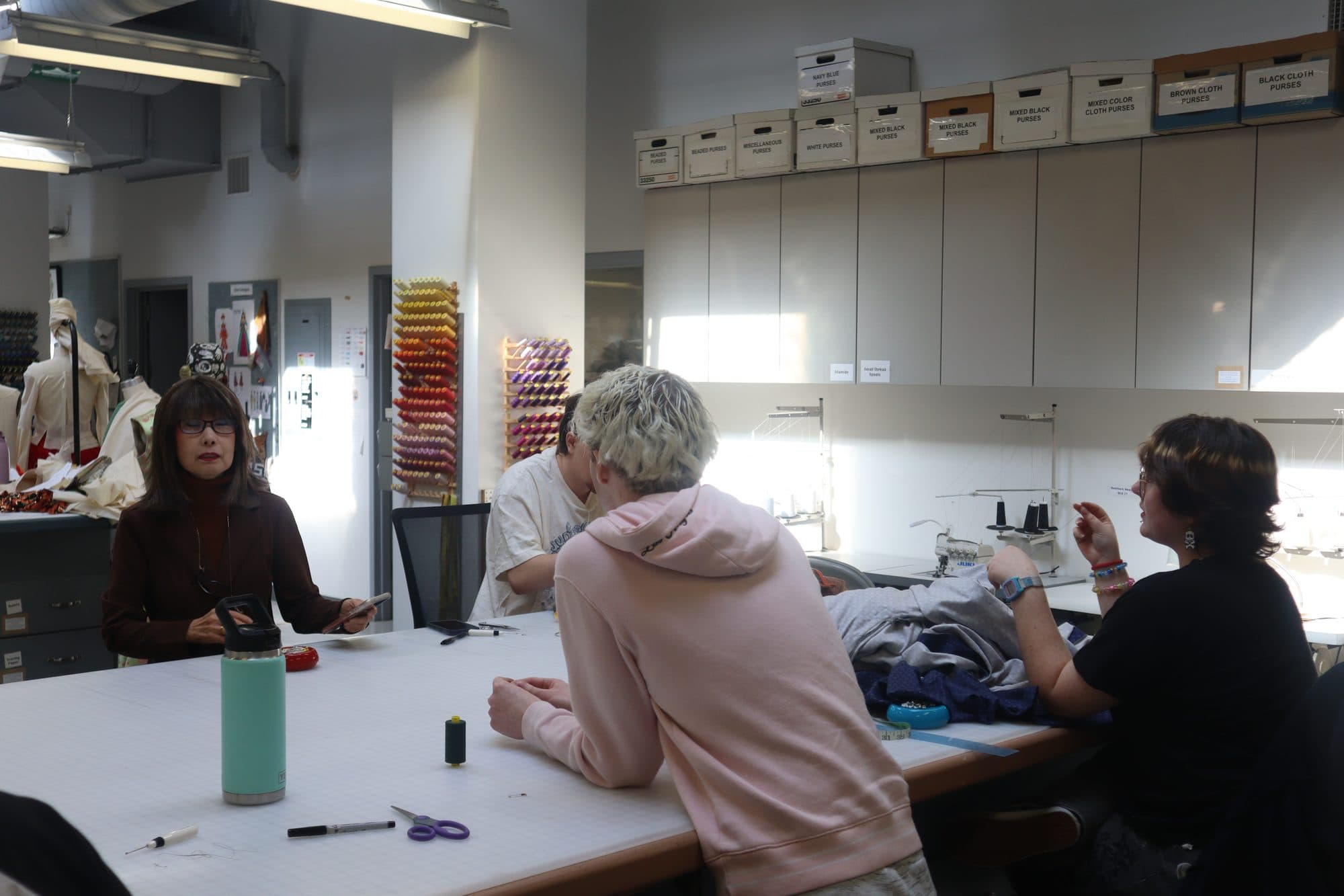The CSUF theater costume shop, frame 44