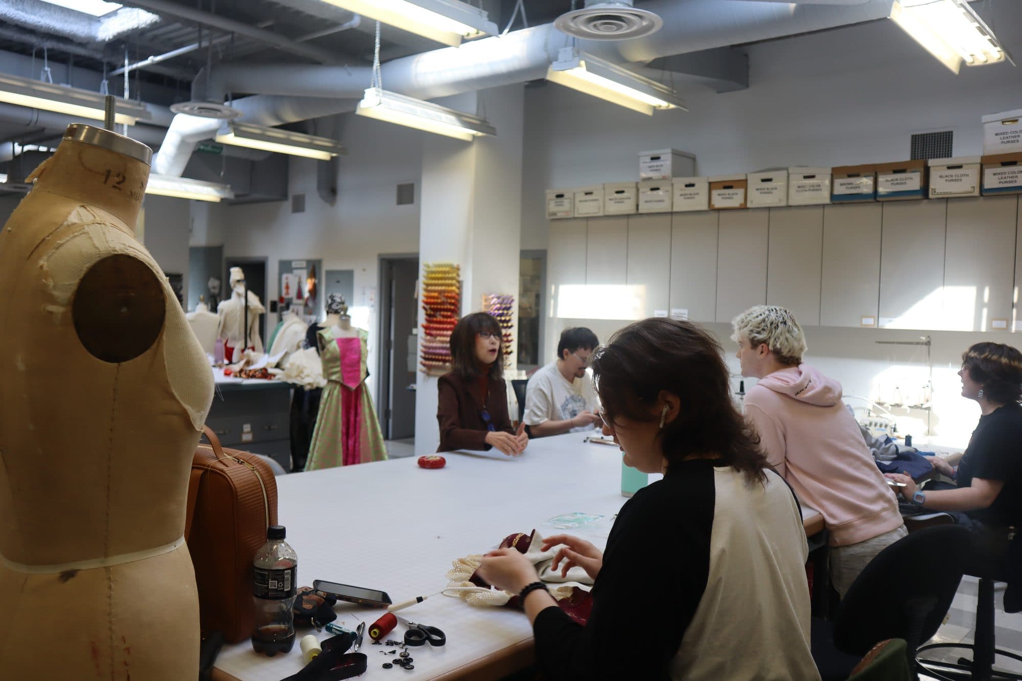 The CSUF theater costume shop, frame 46