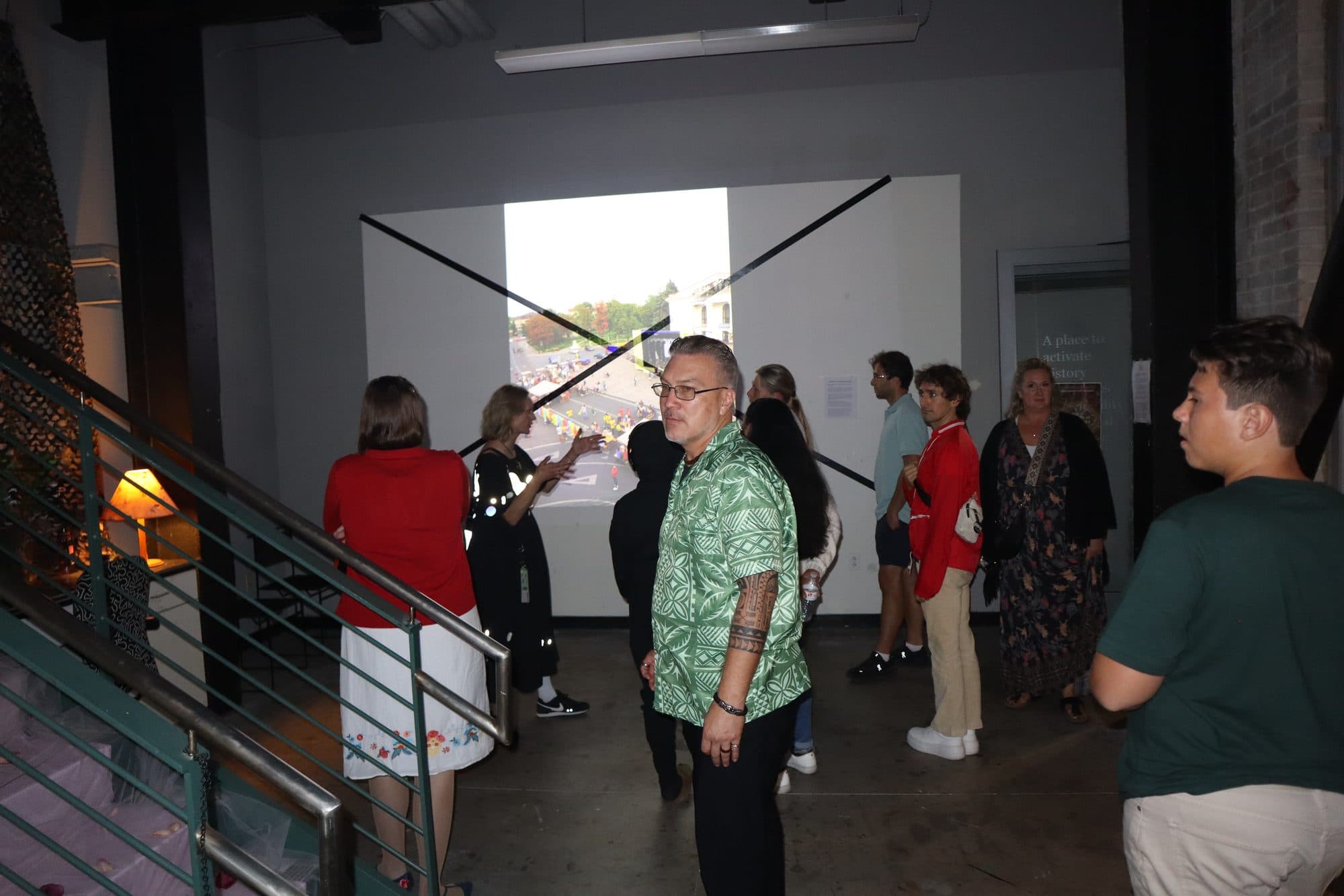 Diana Berg’s exhibit at Grand Central Art Center, frame 17