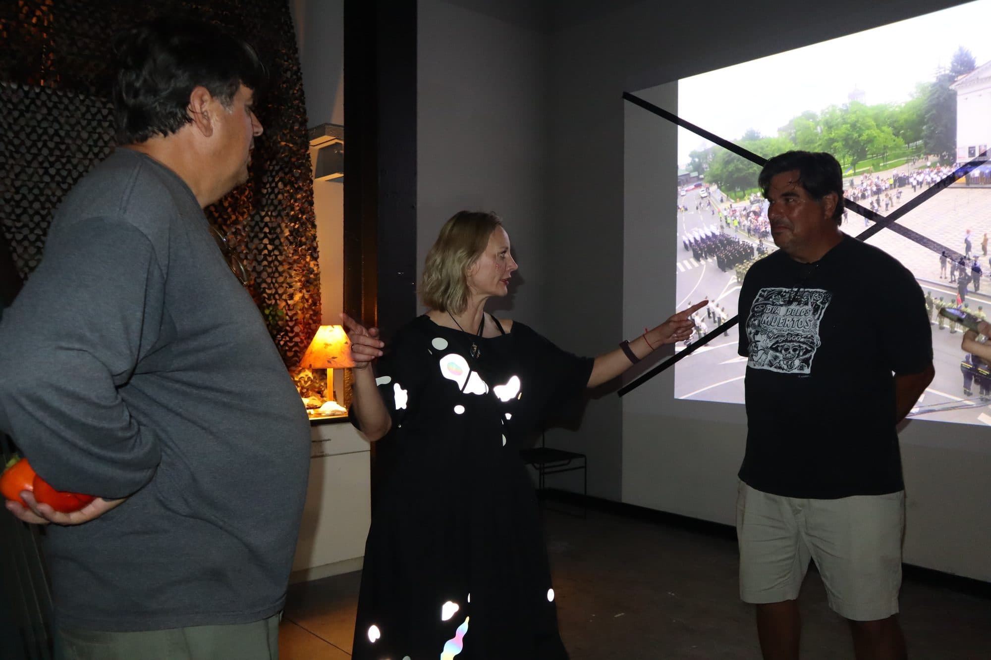 Diana Berg’s exhibit at Grand Central Art Center, frame 23