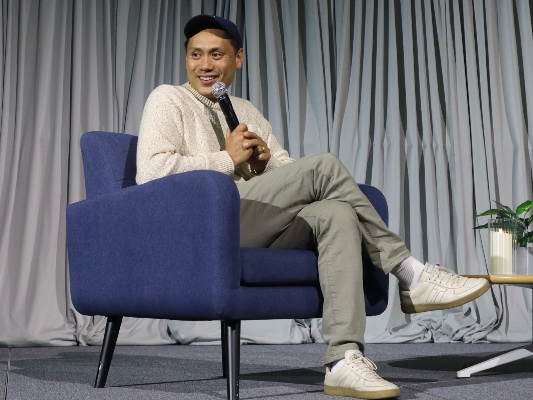 Jon M. Chu at Cal State Fullerton, Sept. 18, 2025. Photographed by Gregory Ferraro for Tusk Magazine.