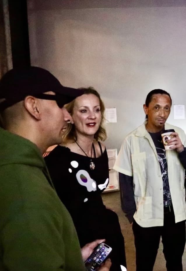 Diana Berg and Antonio Palomo at Grand Central Art Center