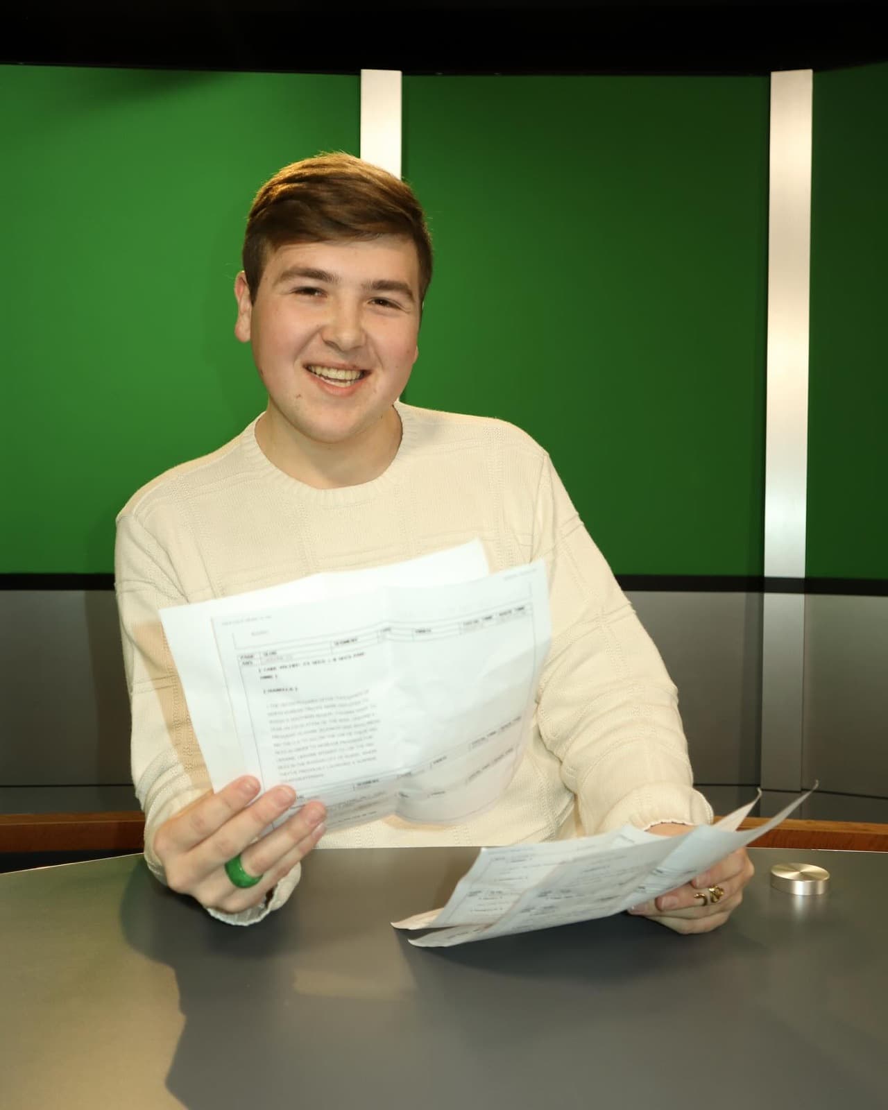 CSUF News studio · 03