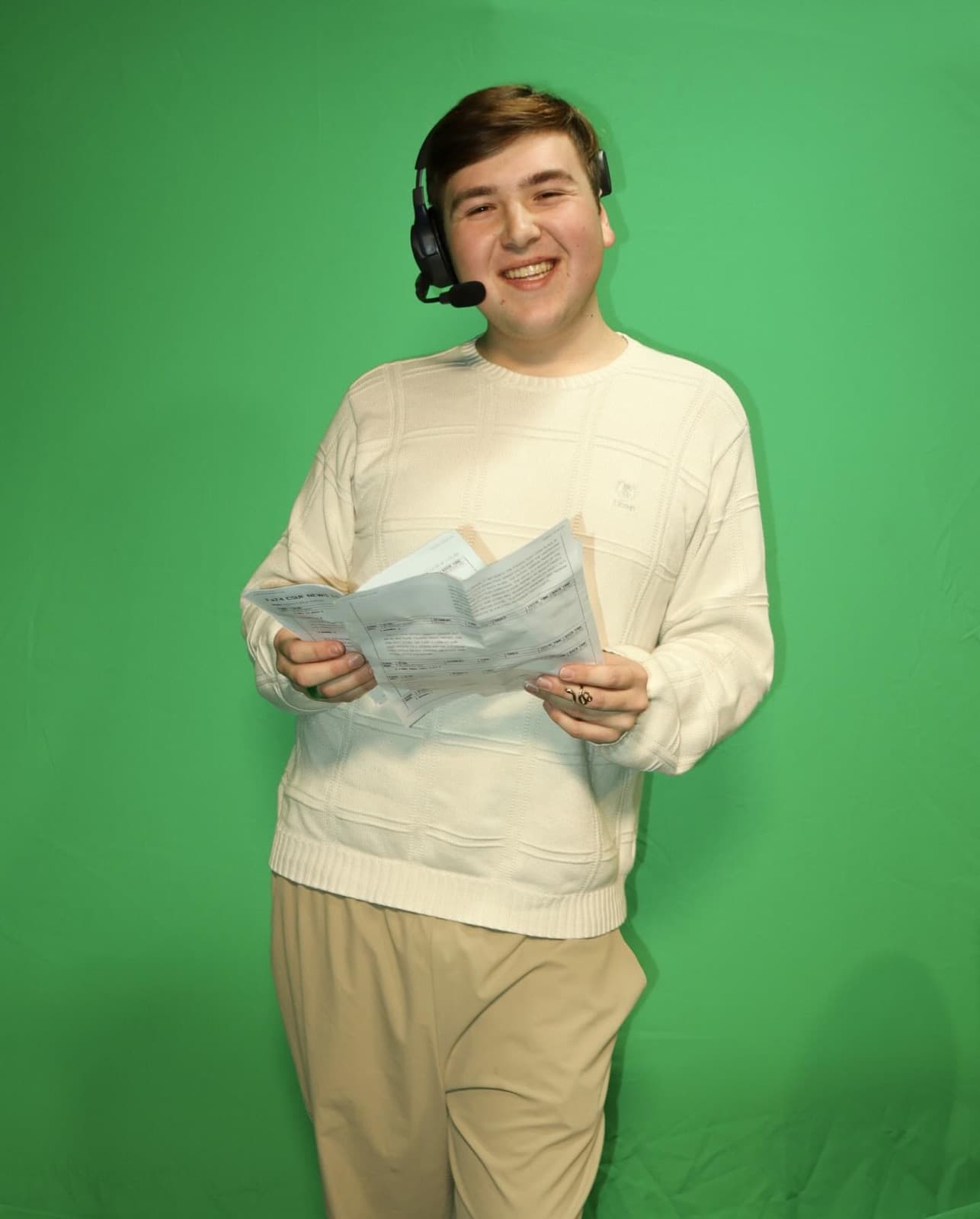 CSUF News studio · 06