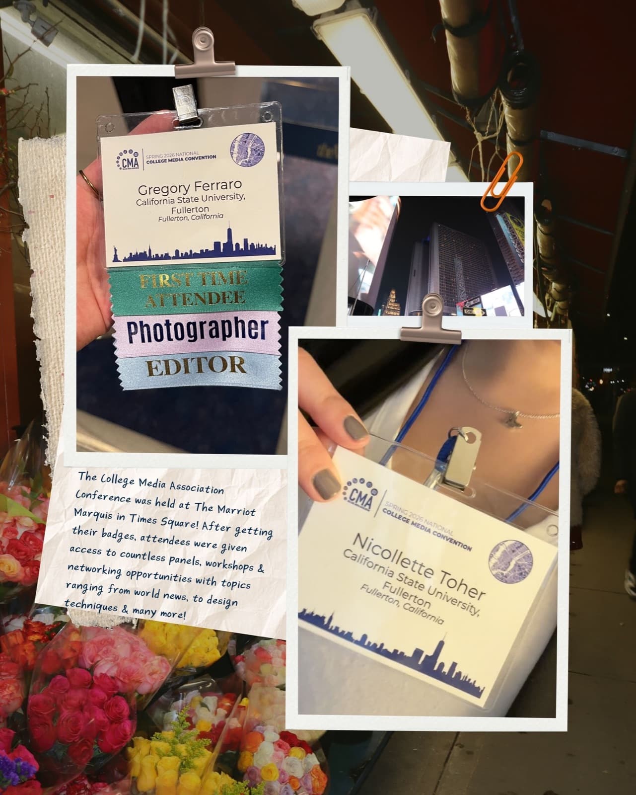 CSUF media takes New York · 03