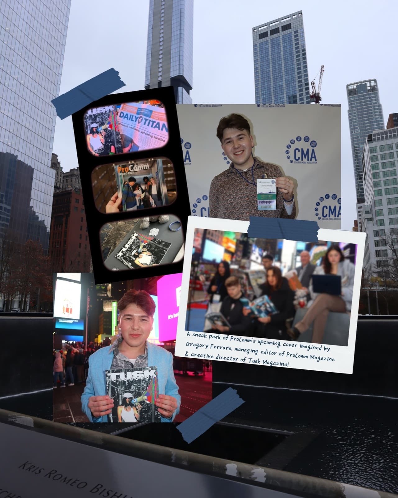 CSUF media takes New York · 10