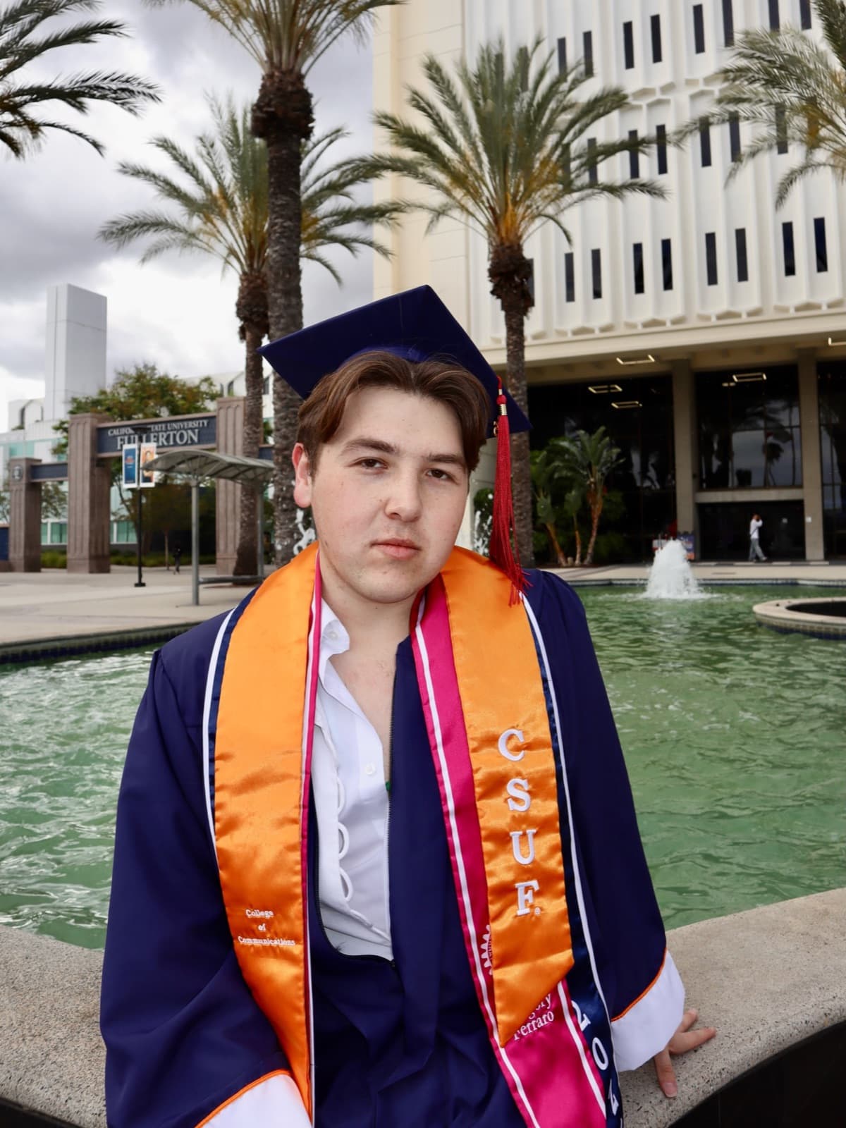 Gregory Ferraro’s graduation portraits · 02