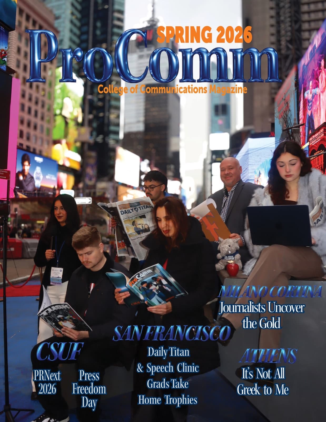 The cover of ProComm’s second edition · 01