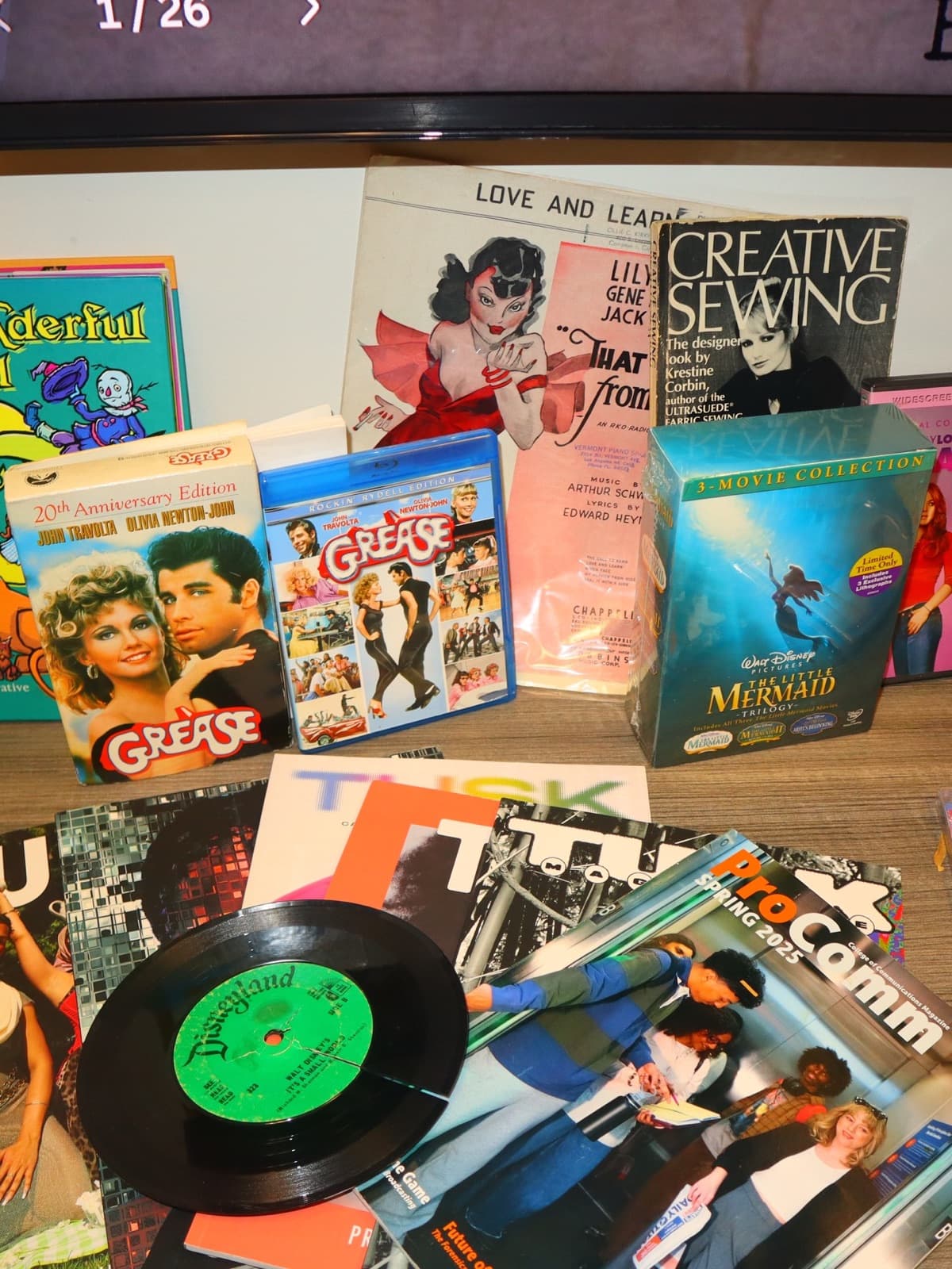 Physical media collection · 03
