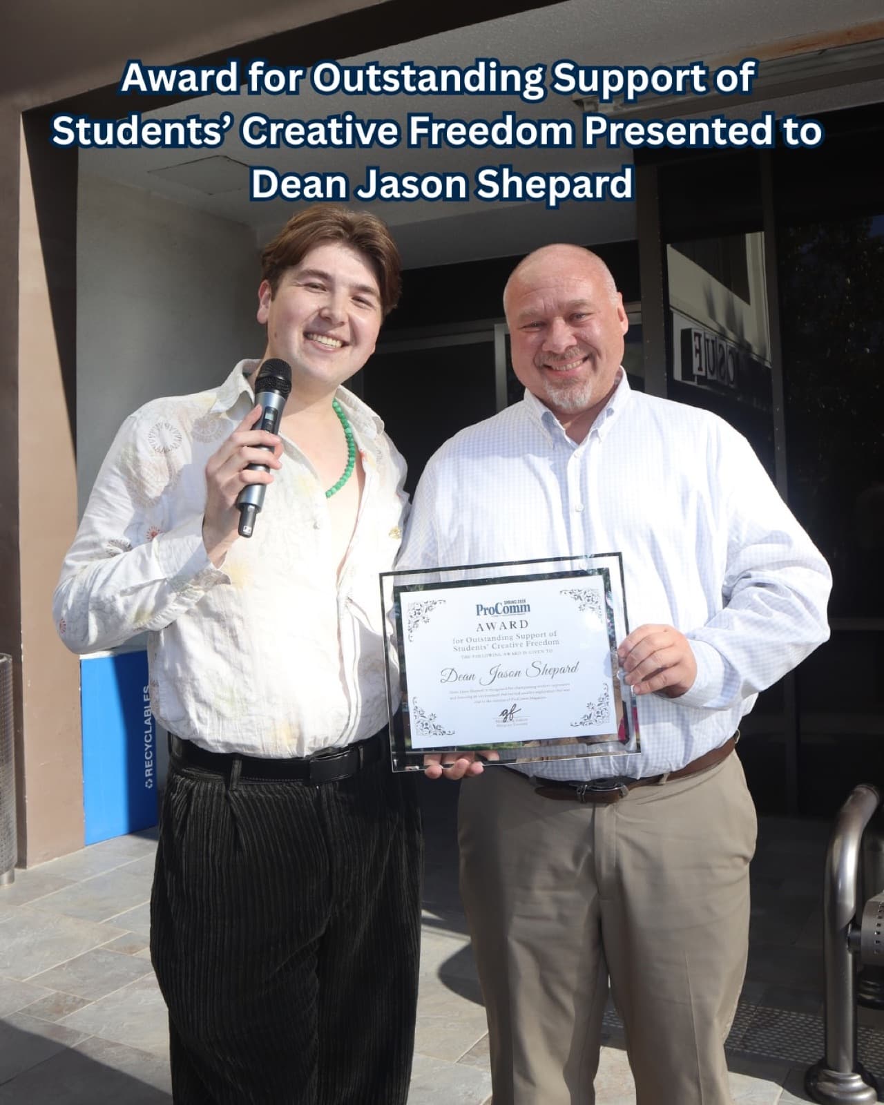 Honors for the ProComm team · 03