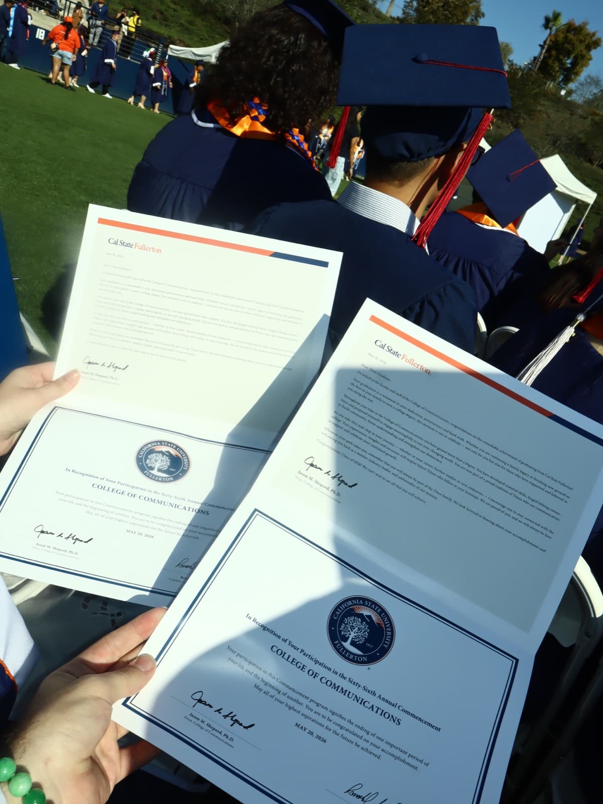 Commencement, May 20, 2026 · 10