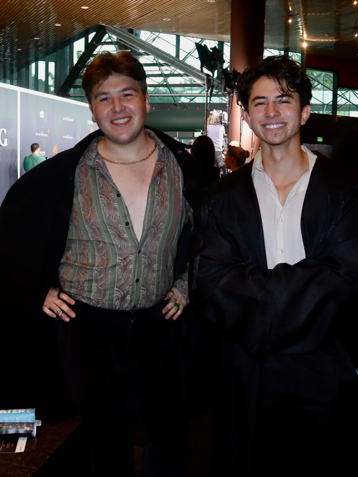 At a screening of The Uprising · 04