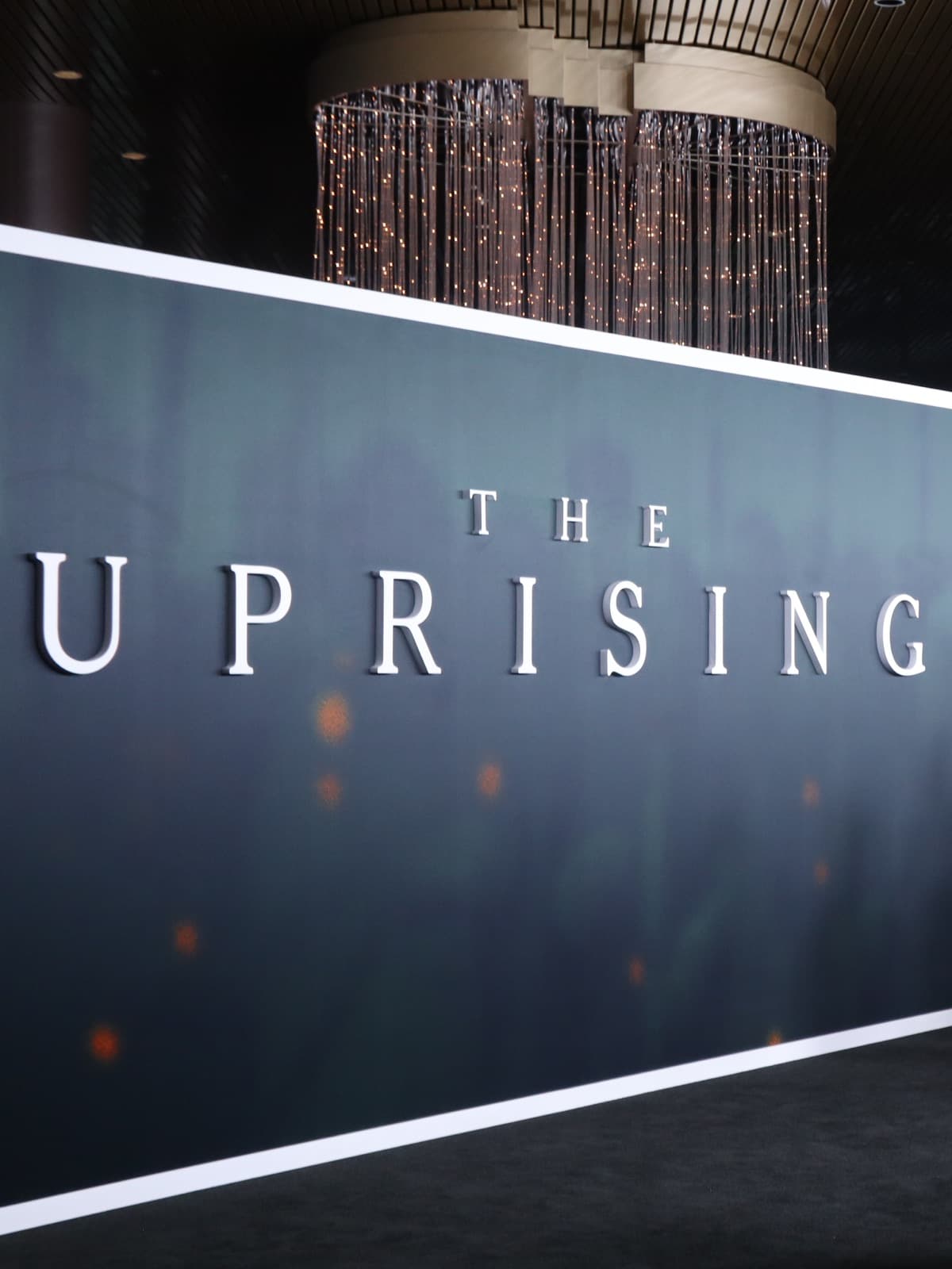 At a screening of The Uprising · 07